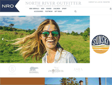 Tablet Screenshot of northriveroutfitter.com